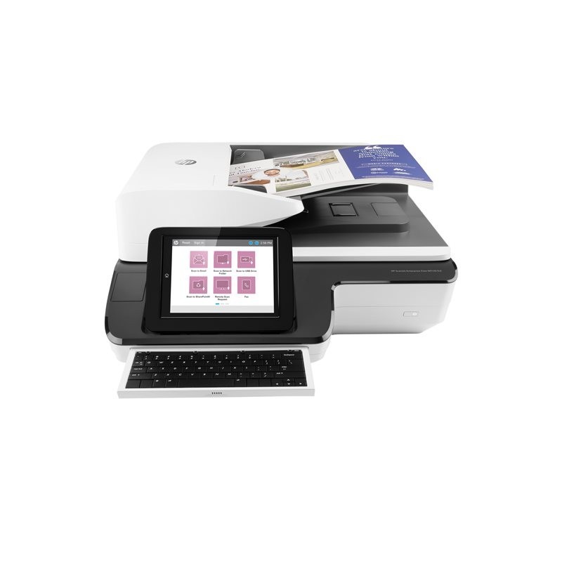 HP ScanJet Enterprise Flow N9120 fn2 Document scanner CIS Duplex 297x864mm 600dpix600dpi 120ppm ADF 200sheets 20000scans USB LAN HP ScanJet Enterprise Flow N9120 fn2 Document scanner CIS Duplex 297x864mm 600dpix600dpi 120ppm ADF 200sheets 20000scans USB LAN