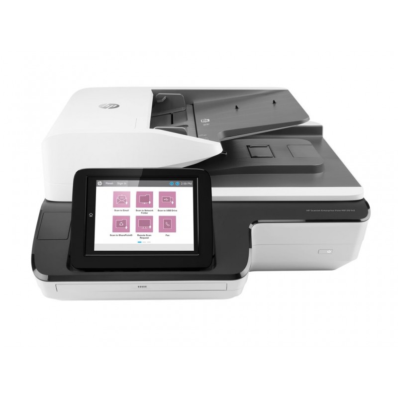 HP ScanJet Enterprise Flow N9120 fn2 Document scanner CIS Duplex 297x864mm 600dpix600dpi 120ppm ADF 200sheets 20000scans USB LAN HP ScanJet Enterprise Flow N9120 fn2 Document scanner CIS Duplex 297x864mm 600dpix600dpi 120ppm ADF 200sheets 20000scans USB LAN