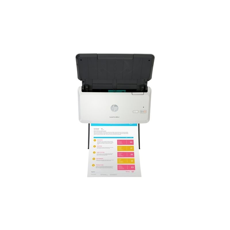 HP Scanjet Pro 2000 s2 Sheet-feed Document scanner Duplex 216x3100mm 600dpix600dpi 35ppm mono ADF 50sheets 3500scans