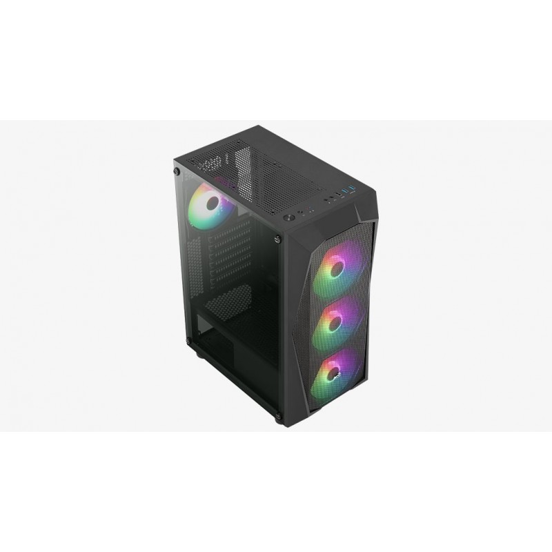 Obudowa Falcon Acrylic USB 3.0 Mid Tower czarna