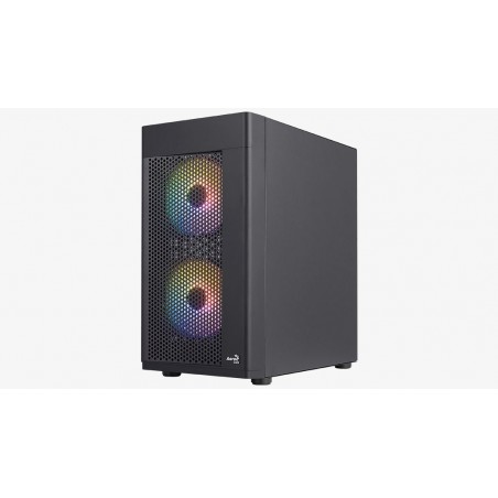 Obudowa Hexform TG FRGB USB 3.0 Mini Tower czarna Obudowa Hexform TG FRGB USB 3.0 Mini Tower czarna