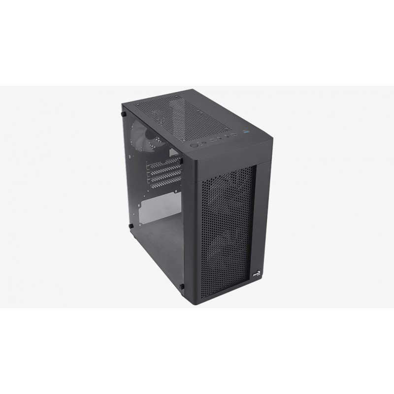 Obudowa Hexform TG FRGB USB 3.0 Mini Tower czarna Obudowa Hexform TG FRGB USB 3.0 Mini Tower czarna