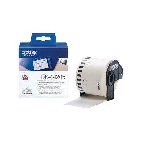 BROTHER DK44205 Brother szalagcimke, nem tapad, 62mm, feher BROTHER DK44205 Brother szalagcimke, nem tapad, 62mm, feher