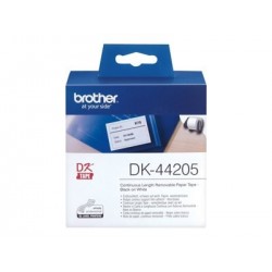 BROTHER DK44205 Brother szalagcimke, nem tapad, 62mm, feher BROTHER DK44205 Brother szalagcimke, nem tapad, 62mm, feher