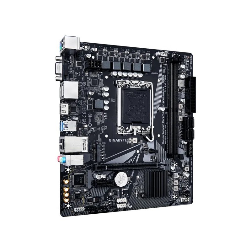 Płyta główna H610M S2H V2 s1700 2DDR 5 DP/HDMI/DSUB M.2 mATX 