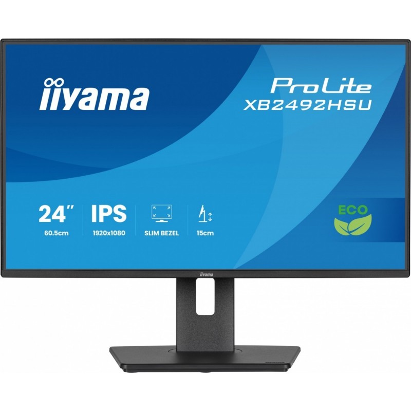 Monitor 24 cali XB2492HSU-B1 IPS,FHD,HDMI,DP,120Hz,300cd,4ms,        cienkie ramki, 1500:1, ErP B, USB HUBx2 