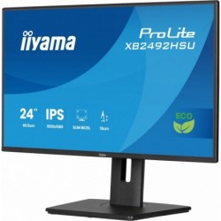 Monitor 24 cali XB2492HSU-B1 IPS,FHD,HDMI,DP,120Hz,300cd,4ms,        cienkie ramki, 1500:1, ErP B, USB HUBx2 