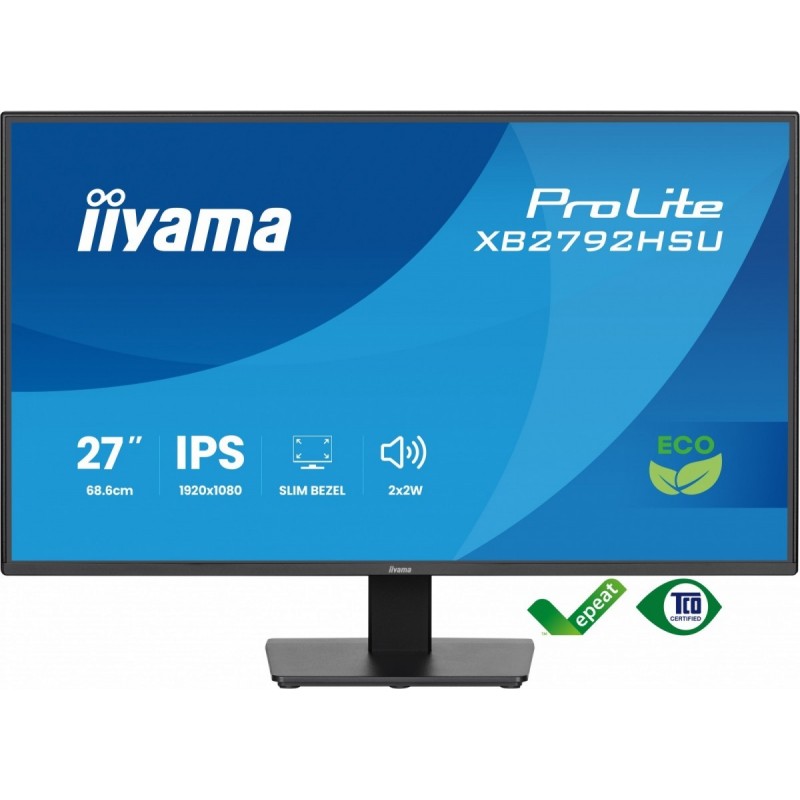 Monitor 27 cali X2792HSU-B1 IPS,FHD,HDMI,DP,120Hz,350cd,4ms, cienkie ramki, 1500:1, ErP B, USB HUBx2 Monitor 27 cali X2792HSU-B1 IPS,FHD,HDMI,DP,120Hz,350cd,4ms, cienkie ramki, 1500:1, ErP B, USB HUBx2