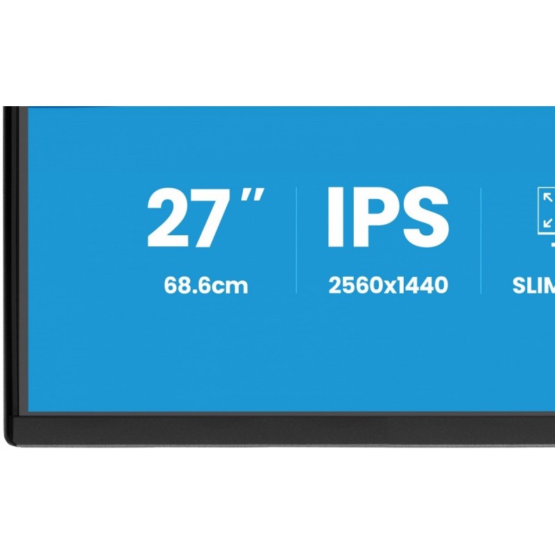 Monitor 27 cali XB2792QSU-B1   IPS,QHD, HAS (150) PIVOT,              120Hz,HDMI,DP, 350cd,1500:1, cienkie ramki, 2xUSB 3.2, ErP