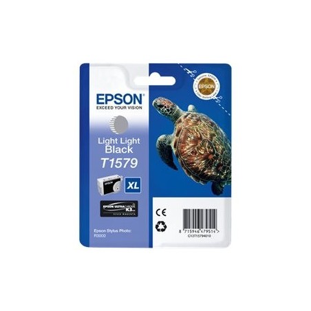 EPSON C13T15794010 Tusz Epson T1579 light light black 25,9 ml R3000 EPSON C13T15794010 Tusz Epson T1579 light light black 25,9 ml R3000