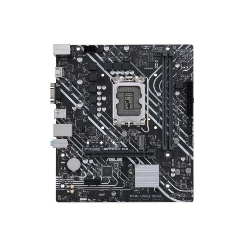 Płyta główna PRIME H610M-K D4 s1700 2DDR4 DP/HDMI M.2 mATX 