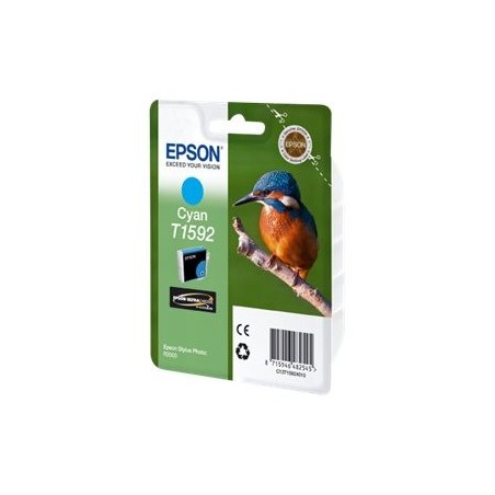 EPSON C13T15924010 Tusz Epson T1592 cyan 17ml Stylus photo R2000 EPSON C13T15924010 Tusz Epson T1592 cyan 17ml Stylus photo R2000