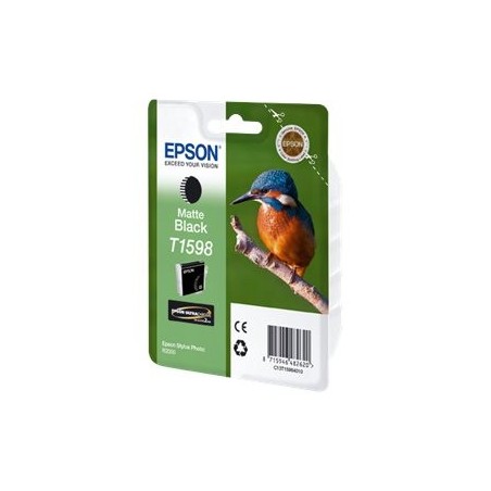 EPSON C13T15984010 Tusz Epson T1598 matte black 17ml Stylus photo R2000 EPSON C13T15984010 Tusz Epson T1598 matte black 17ml Stylus photo R2000