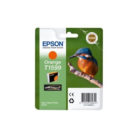 EPSON C13T15994010 Tusz Epson T1599 orange 17ml Stylus photo R2000 EPSON C13T15994010 Tusz Epson T1599 orange 17ml Stylus photo R2000
