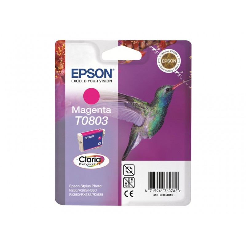 EPSON C13T08034011 Tusz Epson T0803 magenta Stylus photo R265/285/360,RX560/585/685
