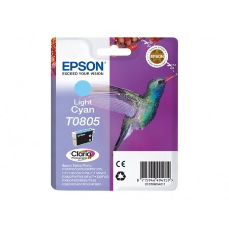 EPSON C13T08054011 Tusz Epson T0805 light cyan Stylus photo R265/285/360,RX560/585/685