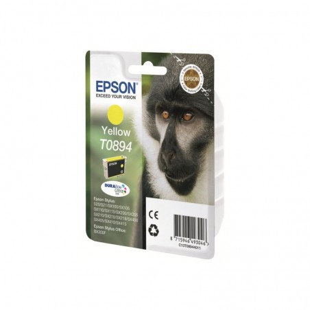 EPSON C13T08944011 Tusz Epson T0894 yellow DURABrite 3.5ml Stylus S20/SX100/SX105/SX200/SX20