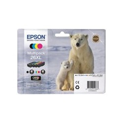 EPSON C13T26364010 Zestaw Epson T2636 XL CMYK Claria Multi Pack XP-600/700/800