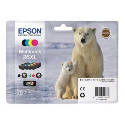 EPSON C13T26364010 Zestaw Epson T2636 XL CMYK Claria Multi Pack XP-600/700/800