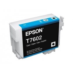 EPSON C13T76024010 Tusz Epson Singlepack cyan SureColor SC-P600