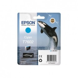 EPSON C13T76024010 Tusz Epson Singlepack cyan SureColor SC-P600