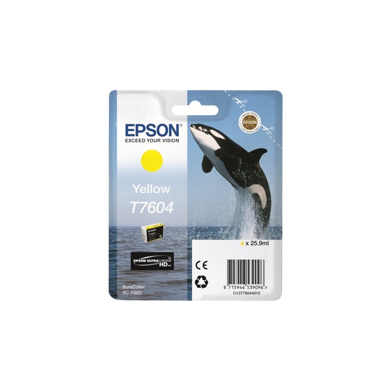 EPSON C13T76044010 Tusz Epson Singlepack yellow SureColor SC-P600
