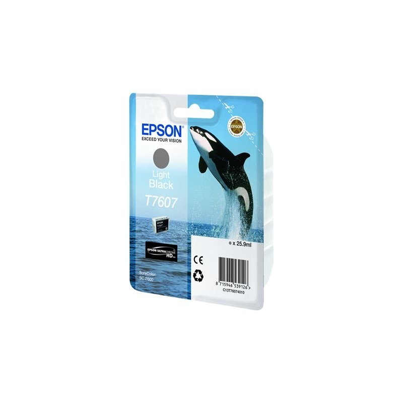 EPSON C13T76074010 Tusz Epson Singlepack light black SureColor SC-P600