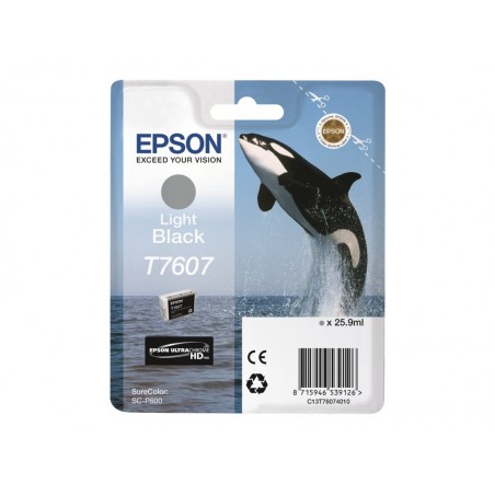 EPSON C13T76074010 Tusz Epson Singlepack light black SureColor SC-P600