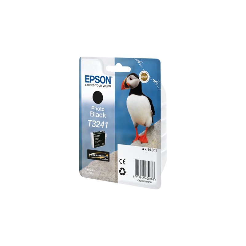 EPSON C13T32414010 Tusz Epson photo black T3241 14,0 ml 4 200 str SureColor SC-P400