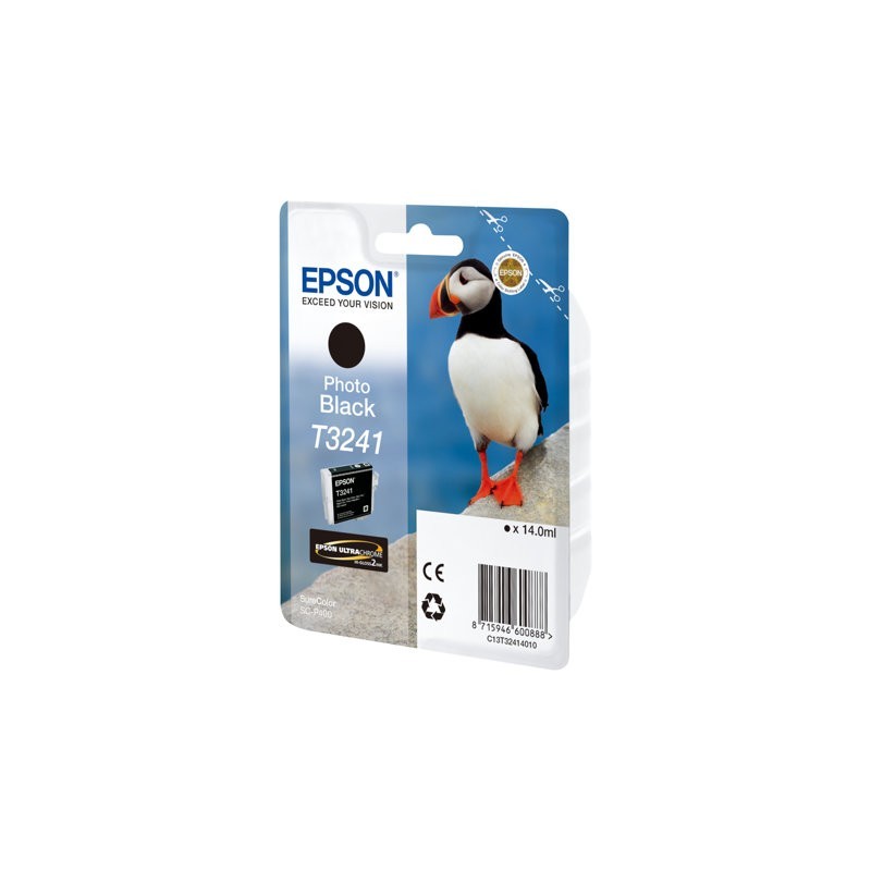 EPSON C13T32414010 Tusz Epson photo black T3241 14,0 ml 4 200 str SureColor SC-P400