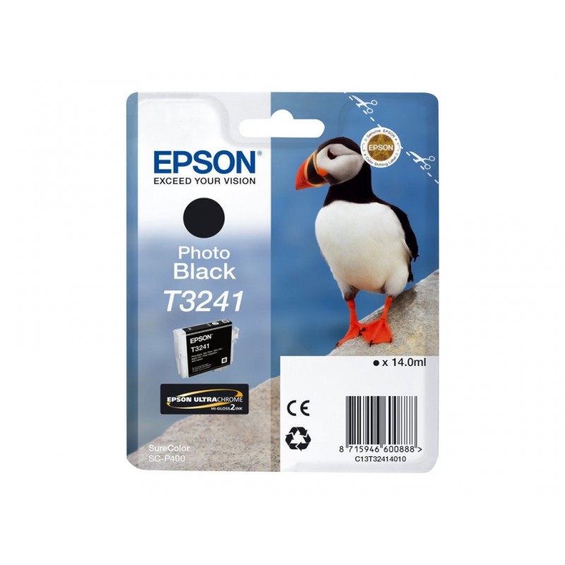 EPSON C13T32414010 Tusz Epson photo black T3241 14,0 ml 4 200 str SureColor SC-P400
