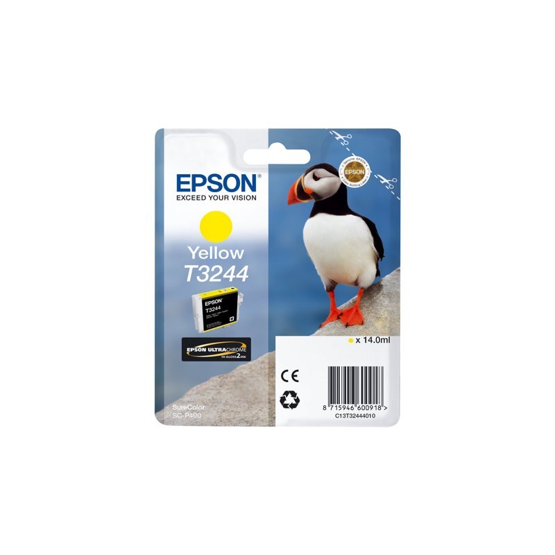 EPSON C13T32444010 Tusz Epson T3244 yellow 14,0 ml 980 str SureColor SC-P400