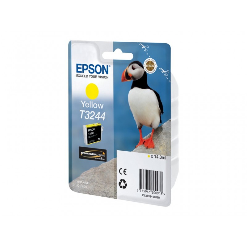 EPSON C13T32444010 Tusz Epson T3244 yellow 14,0 ml 980 str SureColor SC-P400