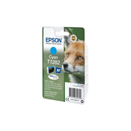 EPSON C13T12824012 Tusz Epson T1282 cyan Stylus S22/SX125/SX425W/BX305F EPSON C13T12824012 Tusz Epson T1282 cyan Stylus S22/SX125/SX425W/BX305F
