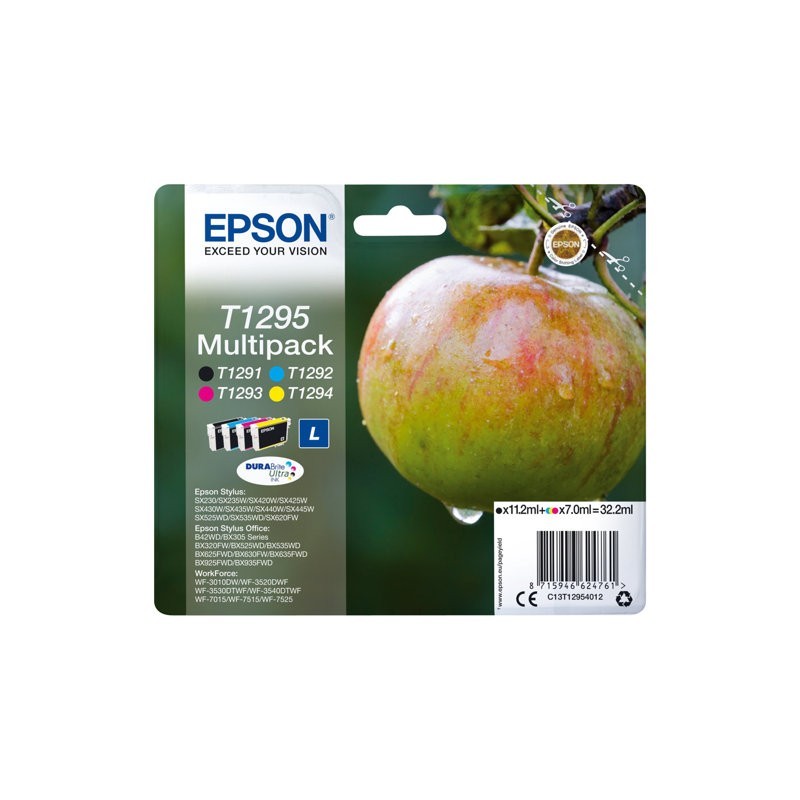 EPSON C13T12954012 Tusz Epson T1295 Multi Pack Stylus SX425W/SX525WD/BX305F/BX320FW/BX625
