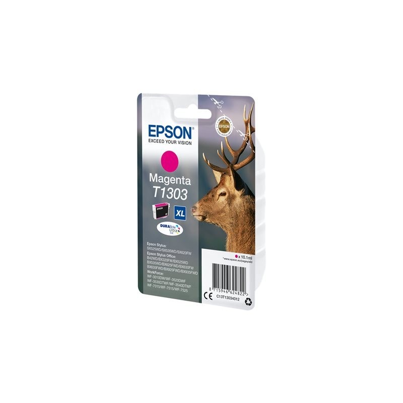 EPSON C13T13034012 Tusz Epson T1303 magenta Stylus SX525WD/BX305F/BX320FW/BX625FWD