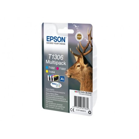 EPSON C13T13064012 Zestaw Epson T1306 MultiPack Stylus SX525WD/BX305F/BX320FW/BX625FWD