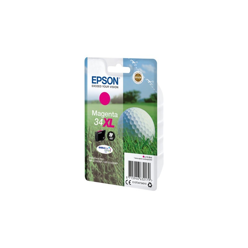 EPSON C13T34734010 Tusz Epson Magenta 34XL T3473