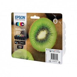EPSON C13T02G74010 Tusz Epson Kiwi Multipack 202XL CMYK+photo black Claria Premium