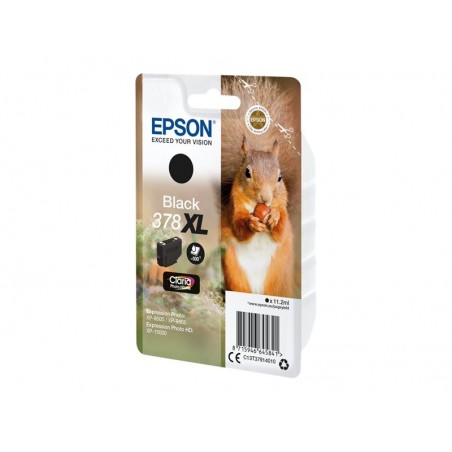 EPSON C13T37914010 Tusz Epson black 378XL 11.2ml Claria photo HD