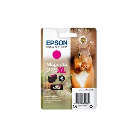 EPSON C13T37934010 Tusz Epson magenta 378XL 9.3 ml Claria photo HD