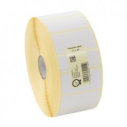 Brother etykiety do nadruku termicznego 51mm x 26mm, biała, 3000 szt., LDE1E026051127P, drukarki z serii TD Brother etykiety do nadruku termicznego 51mm x 26mm, biała, 3000 szt., LDE1E026051127P, drukarki z serii TD