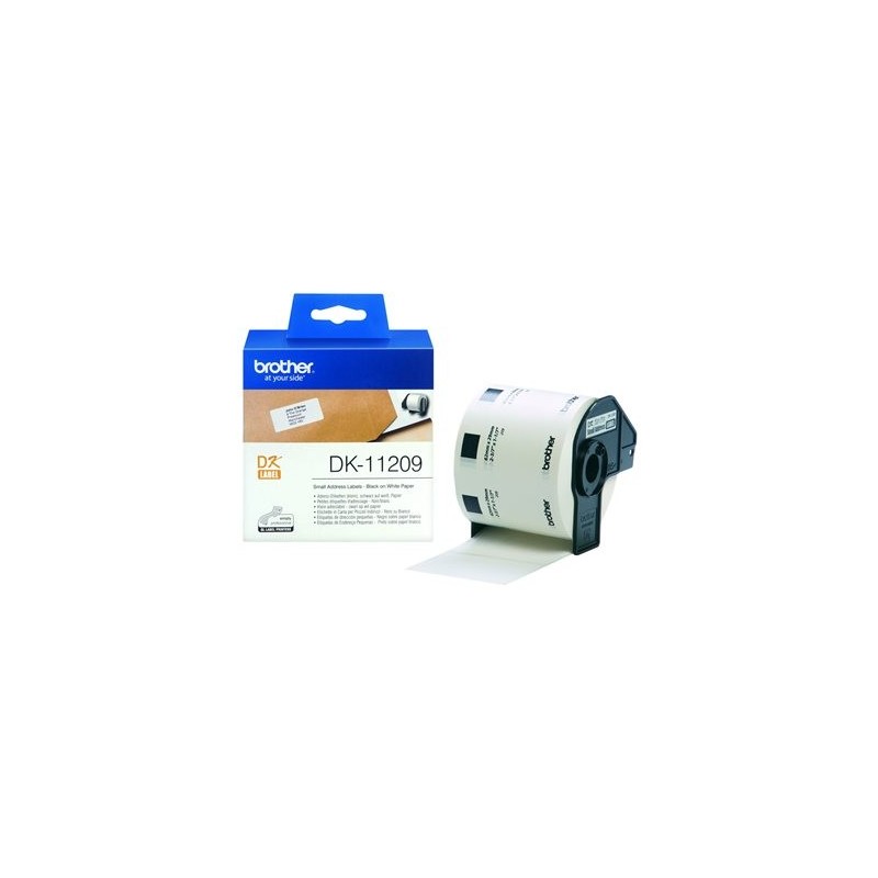 BROTHER DK11209 Taśma Brother SMALL ADDRESS LABEL 29MM X 62MM X 800 BROTHER DK11209 Taśma Brother SMALL ADDRESS LABEL 29MM X 62MM X 800