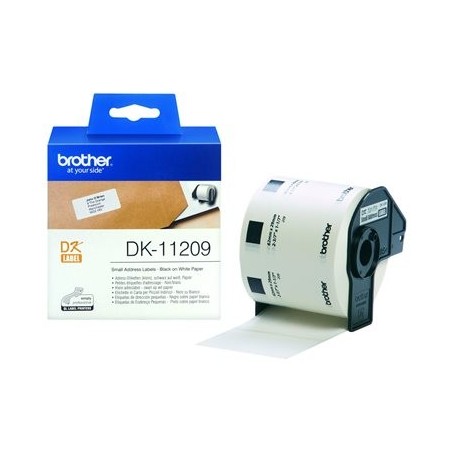 BROTHER DK11209 Taśma Brother SMALL ADDRESS LABEL 29MM X 62MM X 800 BROTHER DK11209 Taśma Brother SMALL ADDRESS LABEL 29MM X 62MM X 800
