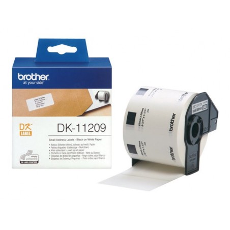 BROTHER DK11209 Taśma Brother SMALL ADDRESS LABEL 29MM X 62MM X 800 BROTHER DK11209 Taśma Brother SMALL ADDRESS LABEL 29MM X 62MM X 800