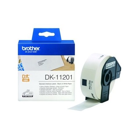 BROTHER DK11201 Taśma Brother STANDARD ADDRESS LABEL 29MM X 90MM X 400 BROTHER DK11201 Taśma Brother STANDARD ADDRESS LABEL 29MM X 90MM X 400