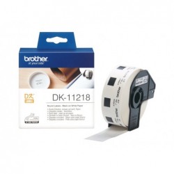 BROTHER DK11218 Taśma Brother ROUND PAPER 1 LABEL 24MM X 24MM X 1000 BROTHER DK11218 Taśma Brother ROUND PAPER 1 LABEL 24MM X 24MM X 1000