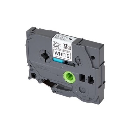 BROTHER TZeS231 Taśma Brother 12mm BLACK ON WHITE ADHESIVE TAPE BROTHER TZeS231 Taśma Brother 12mm BLACK ON WHITE ADHESIVE TAPE