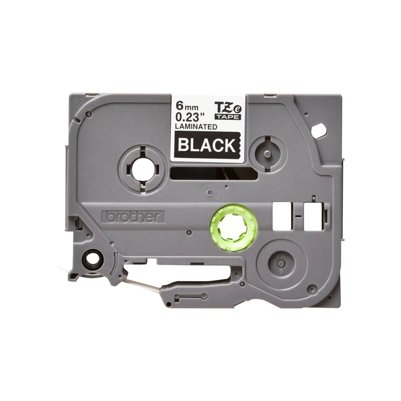 BROTHER TZE315 Taśma Brother 6mm White on Black BROTHER TZE315 Taśma Brother 6mm White on Black