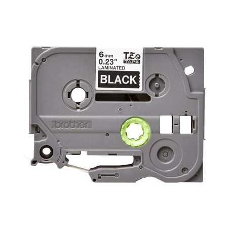 BROTHER TZE315 Taśma Brother 6mm White on Black BROTHER TZE315 Taśma Brother 6mm White on Black